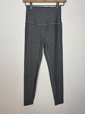 Beyond Yoga Grey Silver fleck leggings Small